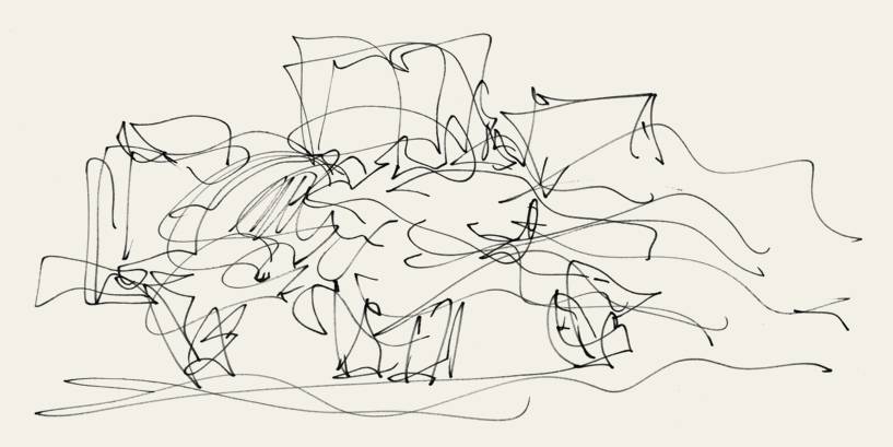 Boceto de Frank O. Gehry 