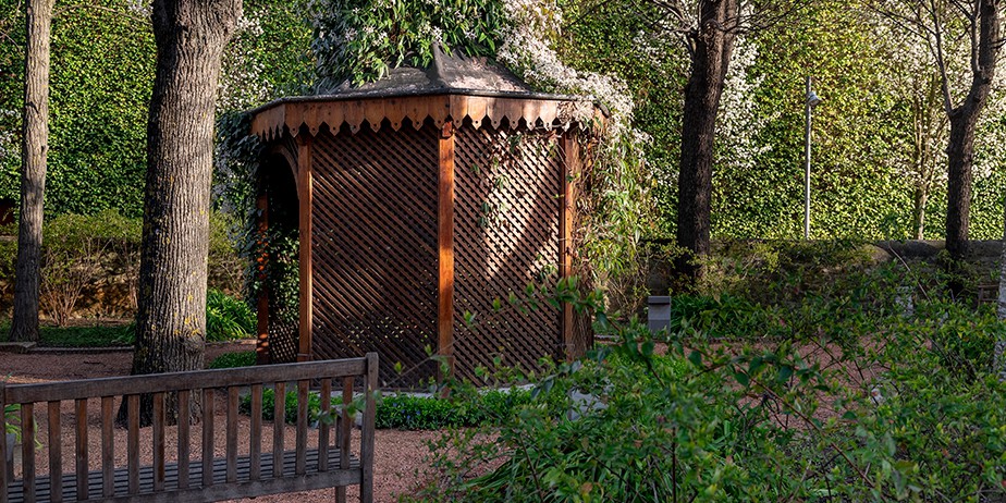 Jardín inglés bodega Marqués de Riscal