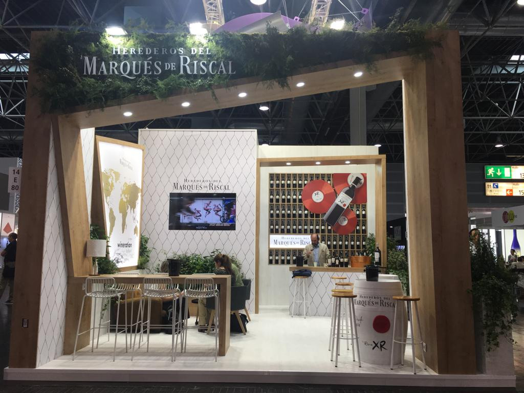 Stand de Marqués de Riscal en Prowein 2022