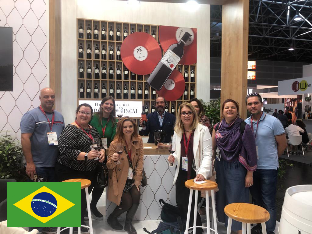 Group of sommeliers from Brazil
