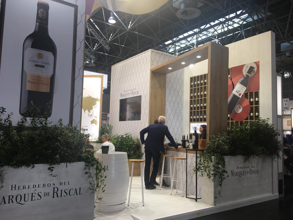 Stand de Marqués de Riscal en Prowein 2022