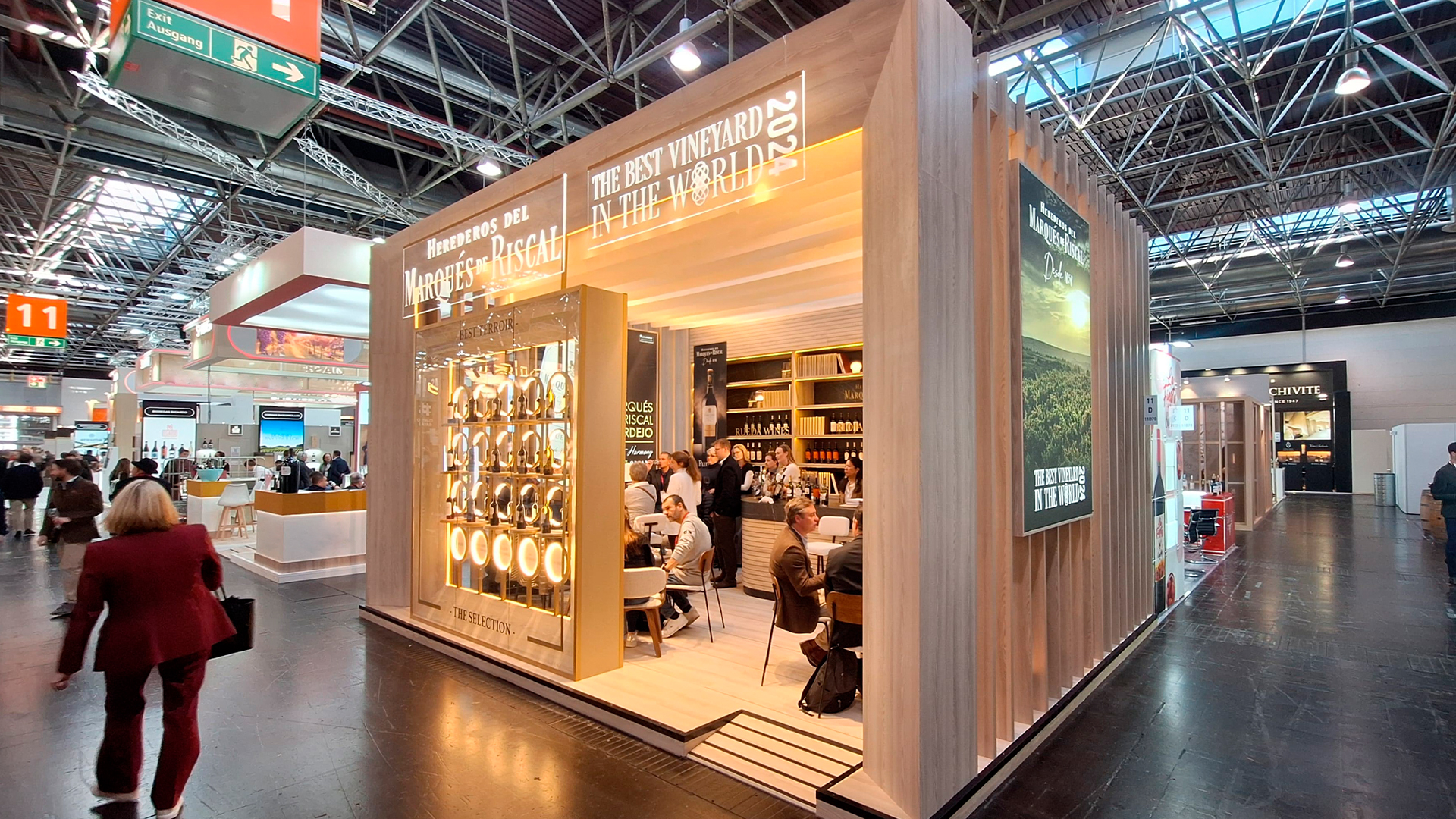 Marqués de Riscal deslumbra en ProWein 2025 - Vinos con carácter de ...